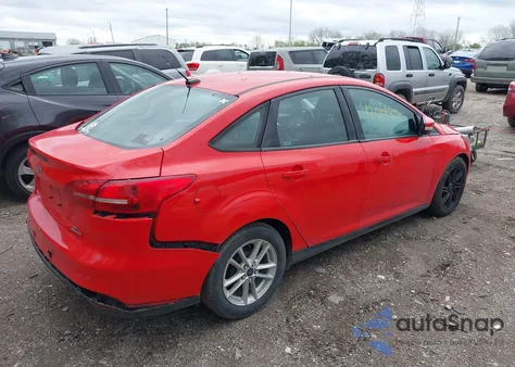 2016 Ford Focus Se из США, поврежденный, VIN 1FADP3F23GL285640